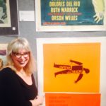 Linda-with-Anatomy-of-a-Murder-Poster-at-Bonhams-11-21-13