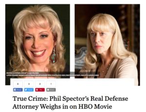 True Crime Phil Spectors Real Defense Attorney Weighs in on HBO Movie